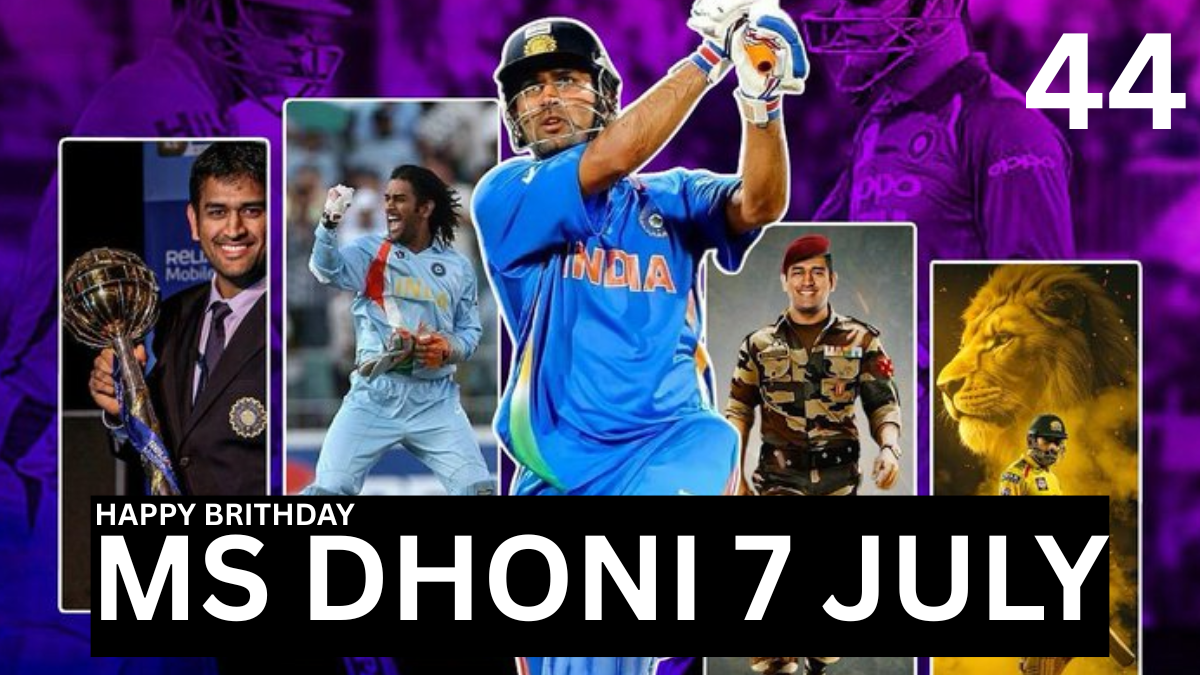 ms dhoni birthday